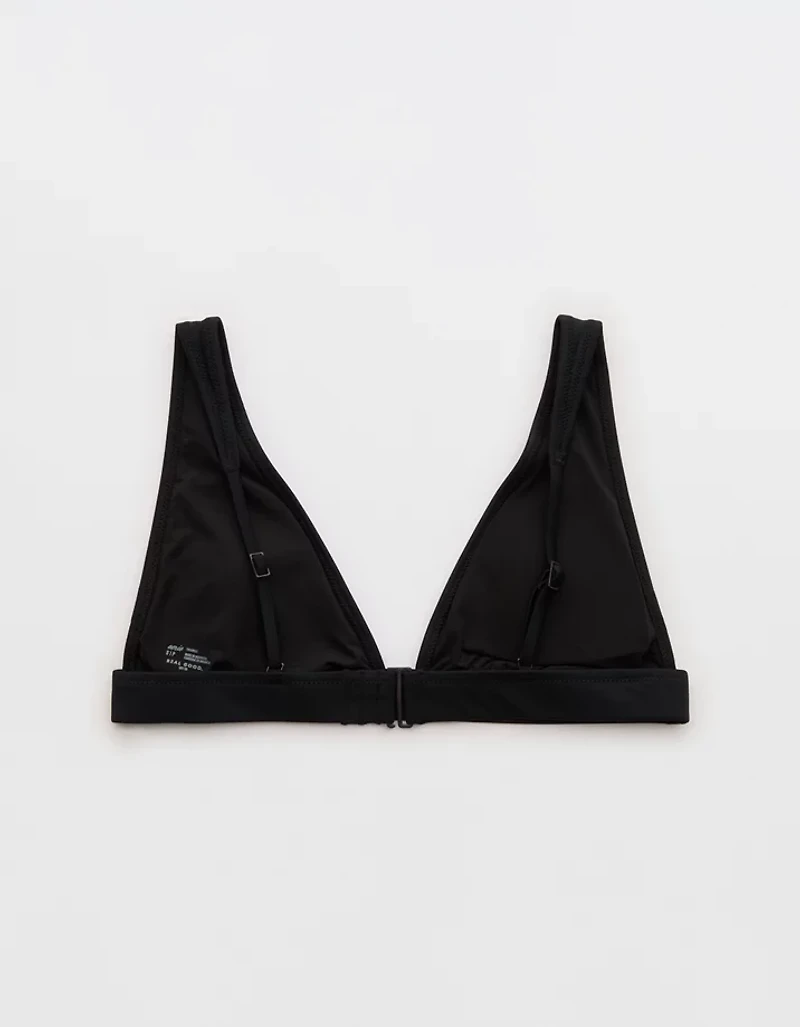 Aerie Banded Plunge Bikini Top