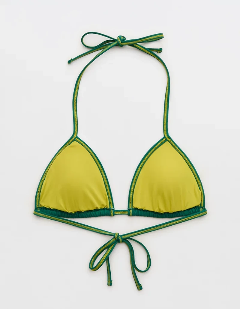 Aerie String Triangle Bikini Top