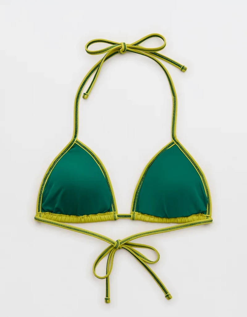 Aerie String Triangle Bikini Top