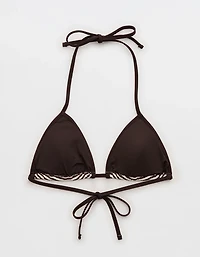 Aerie Ribbed String Triangle Bikini Top