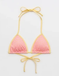 Aerie Ribbed String Triangle Bikini Top