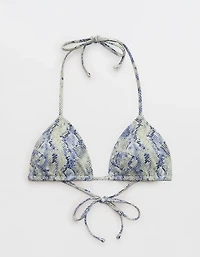 Aerie Pique String Triangle Bikini Top