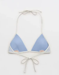 Aerie Ribbed Halter Triangle Bikini Top