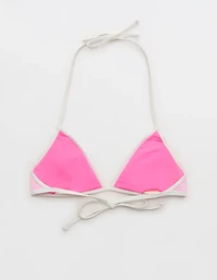 Aerie Ribbed Halter Triangle Bikini Top