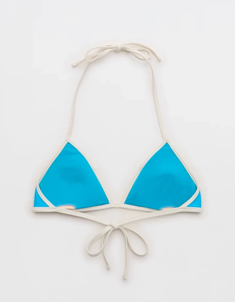Aerie Halter Binding Triangle Bikini Top