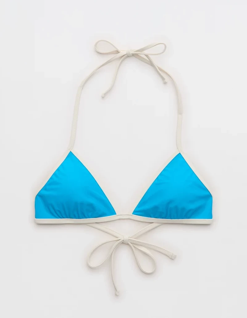 Aerie Halter Binding Triangle Bikini Top