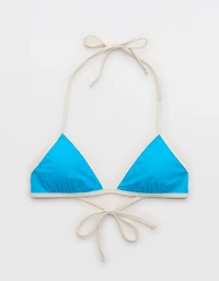 Aerie Halter Binding Triangle Bikini Top