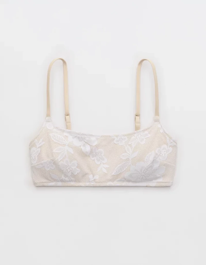 Aerie The Dipper Lace Bikini Top