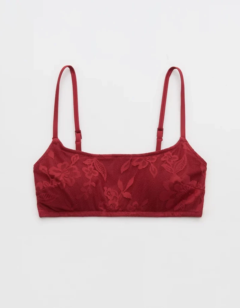 Aerie The Dipper Lace Bikini Top