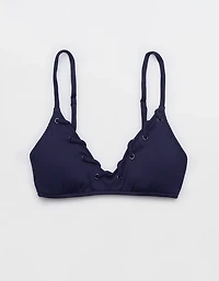 Aerie Ribbed Voop Bikini Top