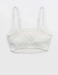 Aerie Ribbed Scoop Longline Bikini Top