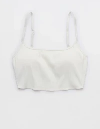 Aerie Ribbed Scoop Longline Bikini Top