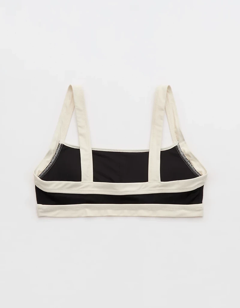 Aerie The Sandscoop Shine Bikini Top