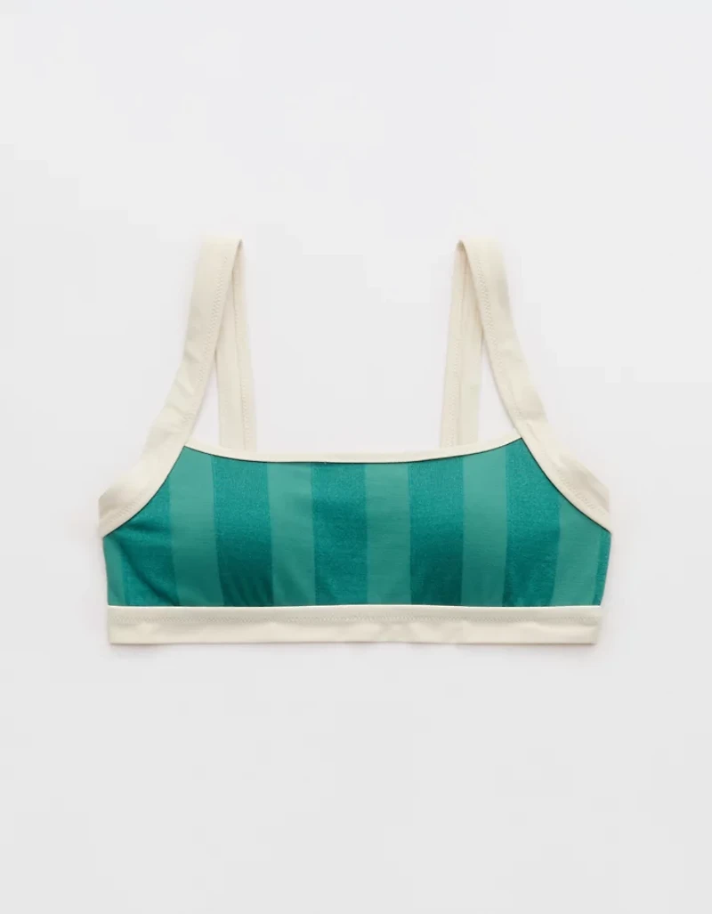 Aerie The Sandscoop Shine Bikini Top