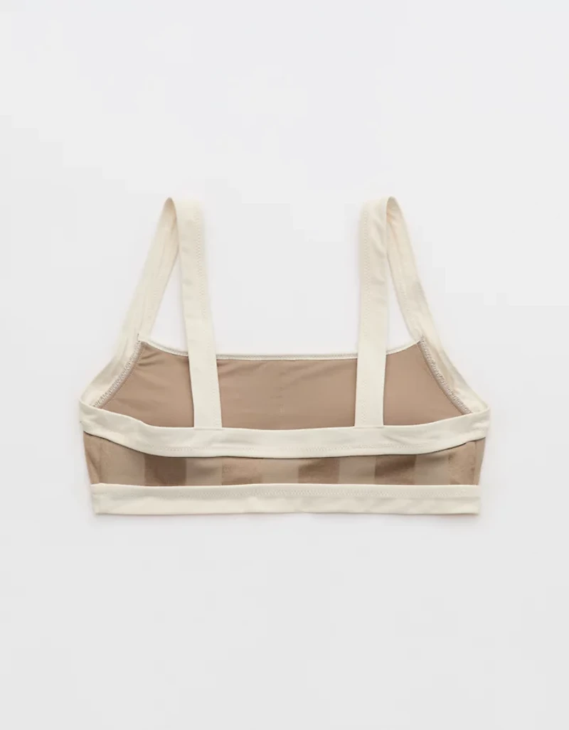 Aerie The Sandscoop Shine Bikini Top