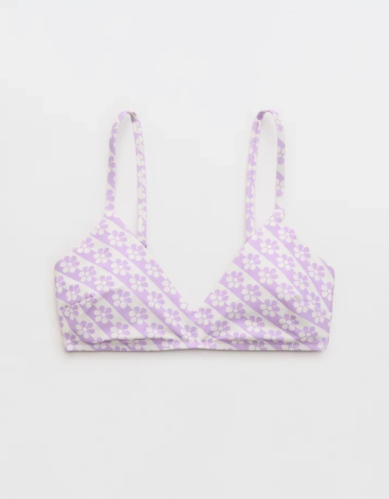 Aerie Skinny Strap Voop Bikini Top