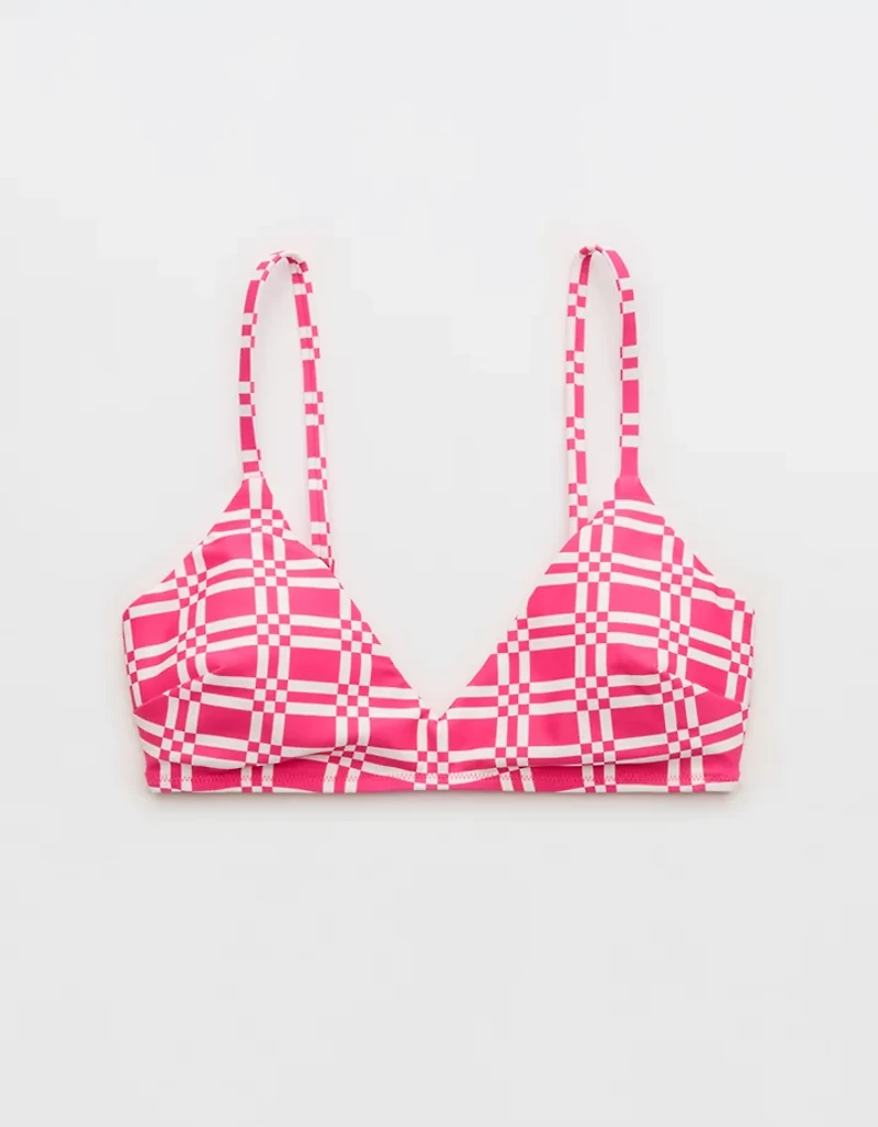 Aerie Skinny Strap Voop Bikini Top