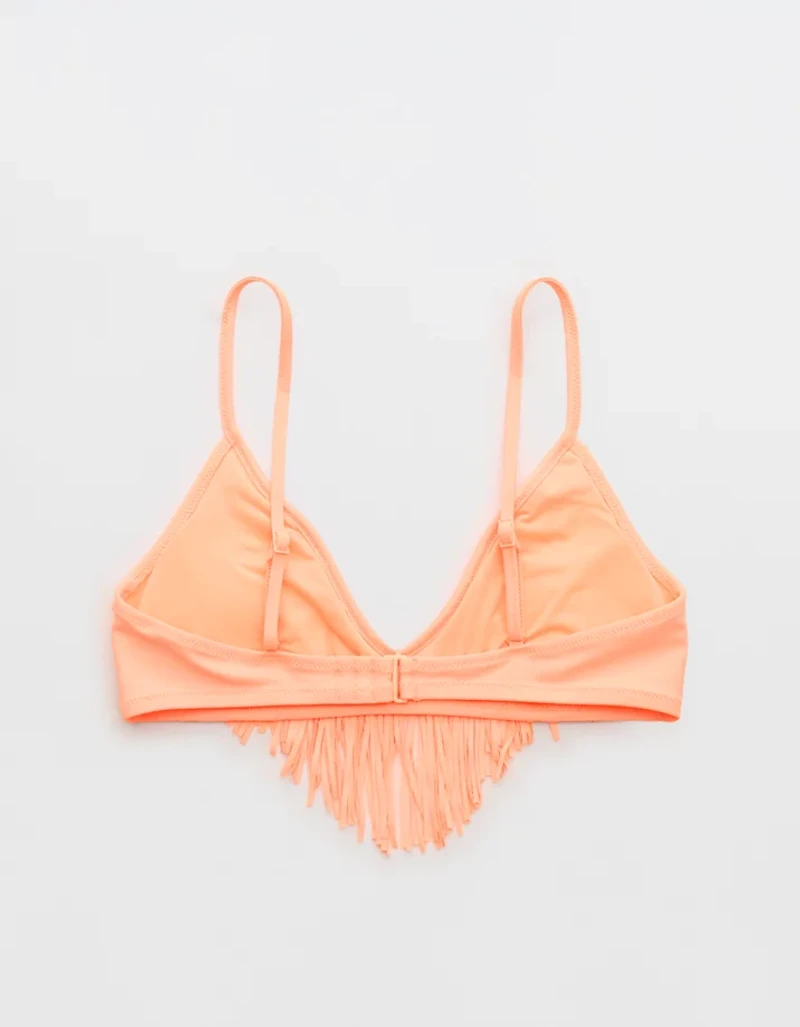 Aerie Skinny Strap Voop Bikini Top