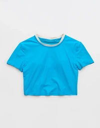 Aerie Crop Tee Bikini Top