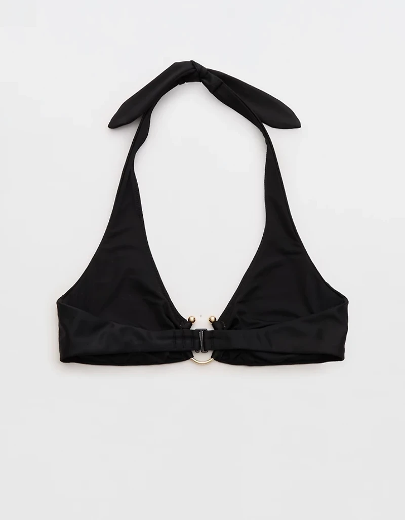 Aerie Horseshoe Ring Halter Voop Bikini Top