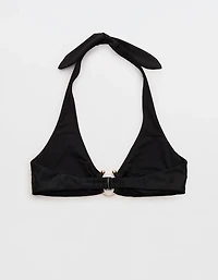 Aerie Horseshoe Ring Halter Voop Bikini Top