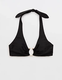 Aerie Horseshoe Ring Halter Voop Bikini Top