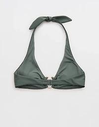 Aerie Horseshoe Ring Halter Voop Bikini Top