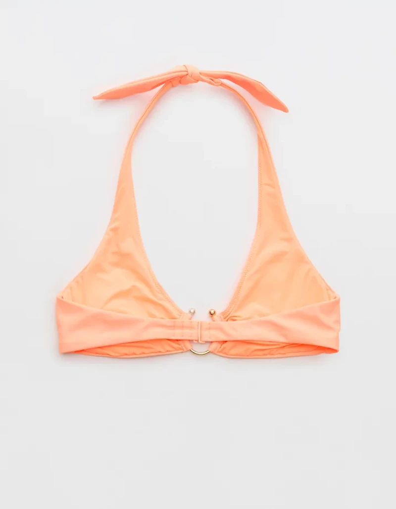 Aerie Horseshoe Ring Halter Voop Bikini Top