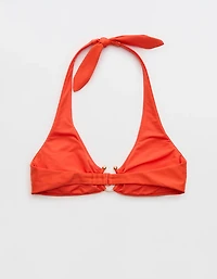 Aerie Horseshoe Ring Halter Voop Bikini Top