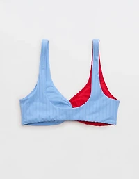 Aerie Ribbed Twist Bikini Top