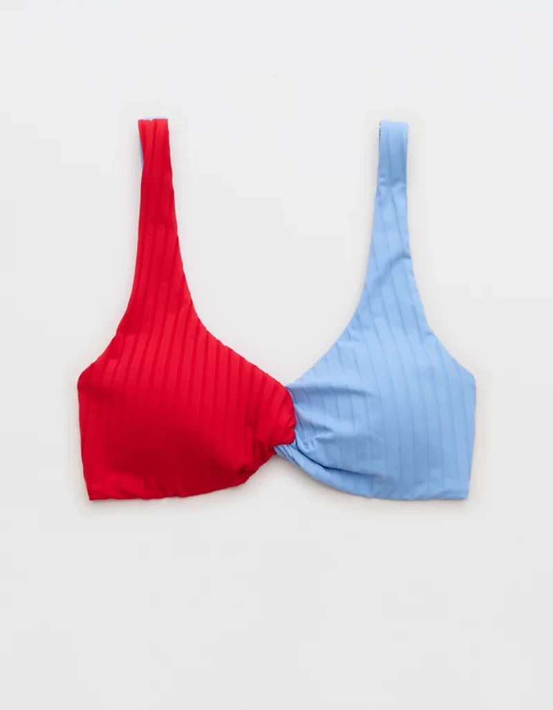 Aerie Ribbed Twist Bikini Top