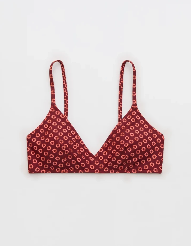 Aerie Skinny Strap Voop Bikini Top