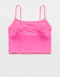 Aerie Ribbed Tankini Bikini Top