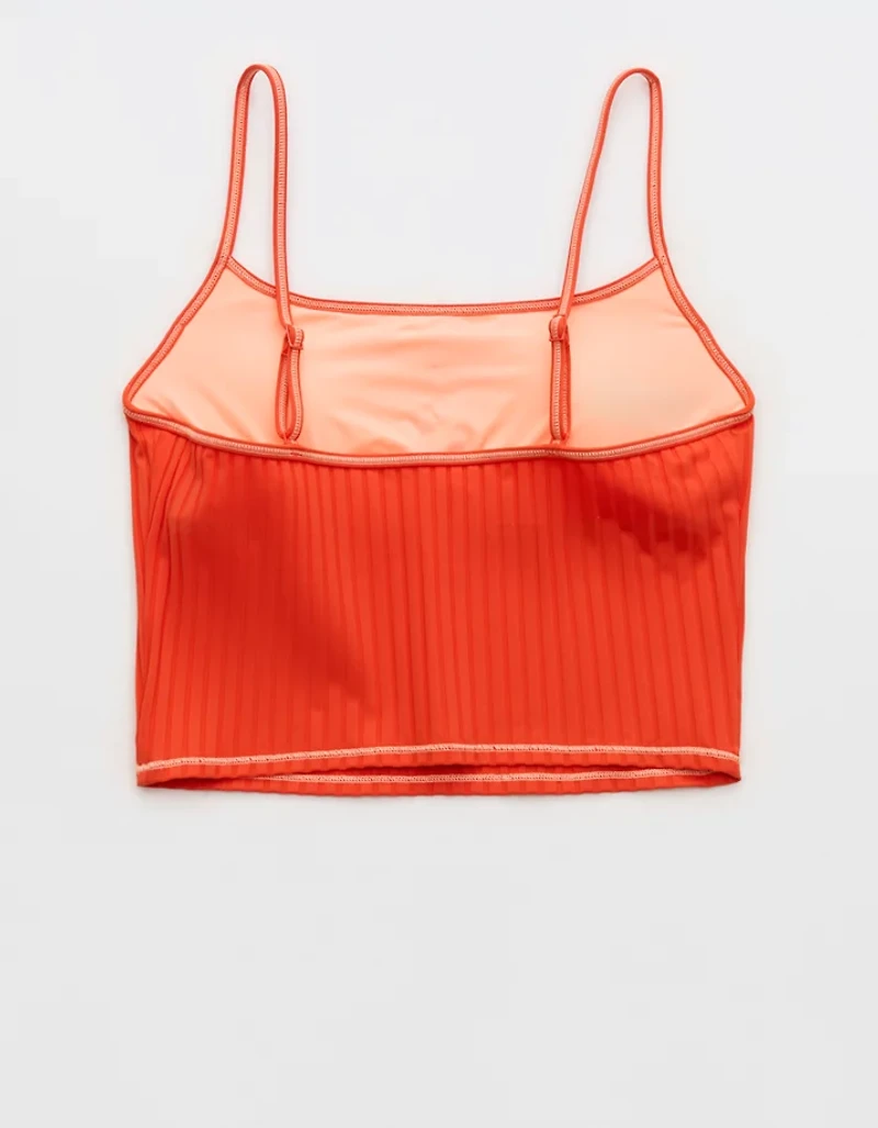 Aerie Ribbed Tankini Bikini Top