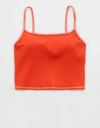 Aerie Ribbed Tankini Bikini Top