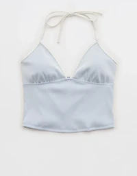 Aerie Ribbed Halter Tankini