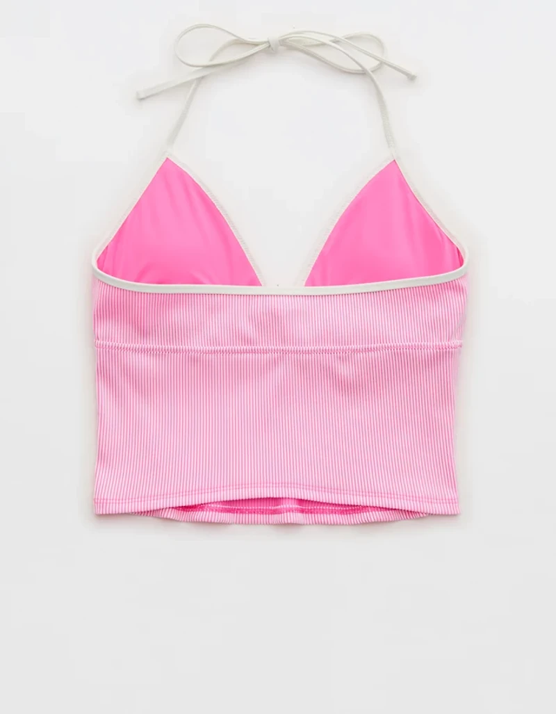 Aerie Ribbed Halter Tankini