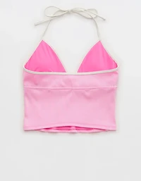 Aerie Ribbed Halter Tankini