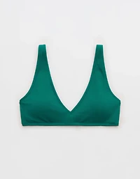 Aerie Pique Wide Strap Voop Bikini Top