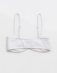 Aerie Crinkle Bandeau Bikini Top