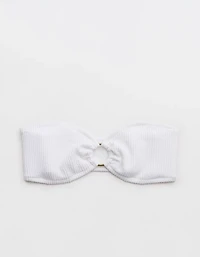 Aerie Crinkle Bandeau Bikini Top