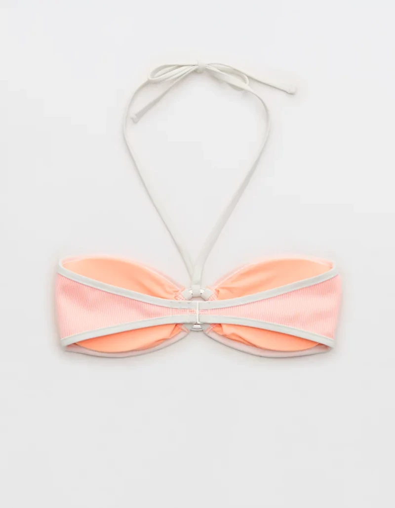 Aerie Ribbed Bandeau Bikini Top