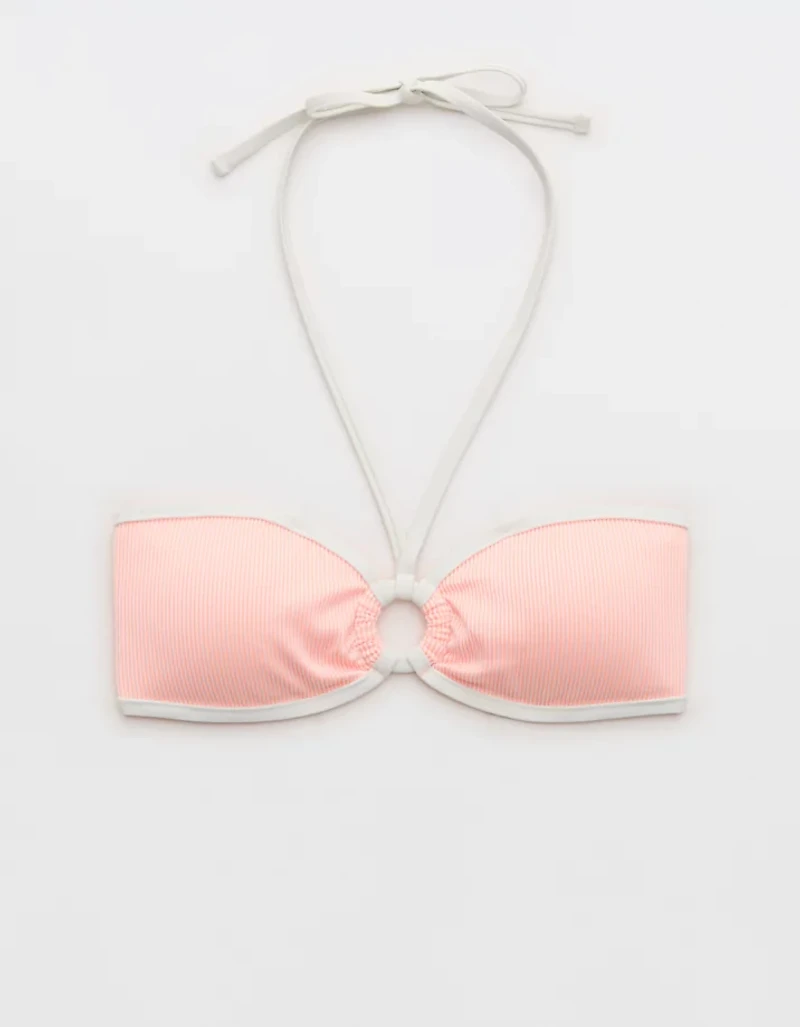 Aerie Ribbed Bandeau Bikini Top