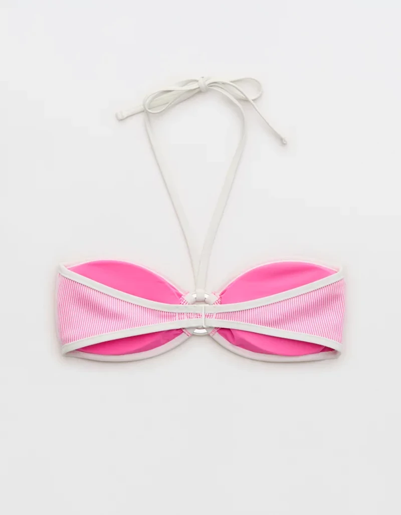 Aerie Ribbed Bandeau Bikini Top