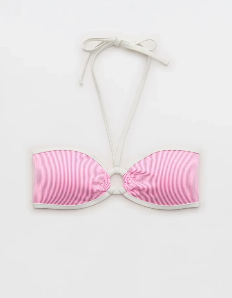 Aerie Ribbed Bandeau Bikini Top