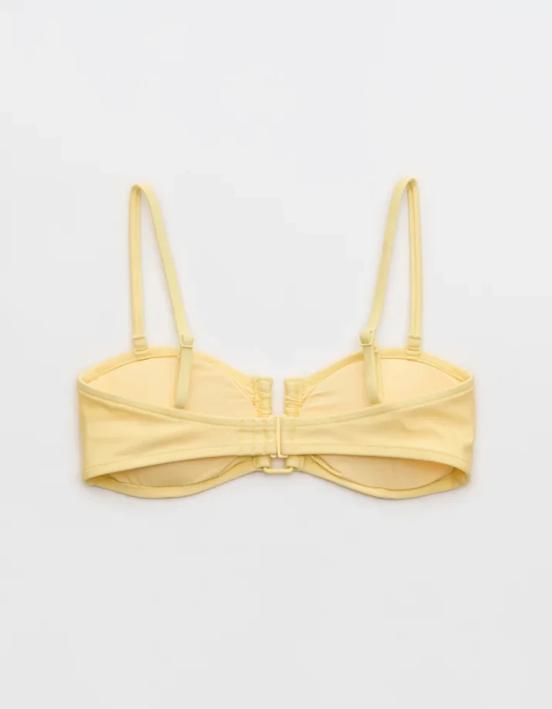 Aerie Shine Bandeau Bikini Top