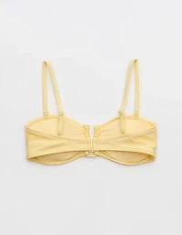 Aerie Shine Bandeau Bikini Top