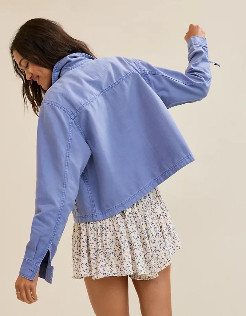 Aerie Cropped Chore Jacket