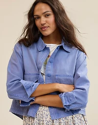 Aerie Cropped Chore Jacket