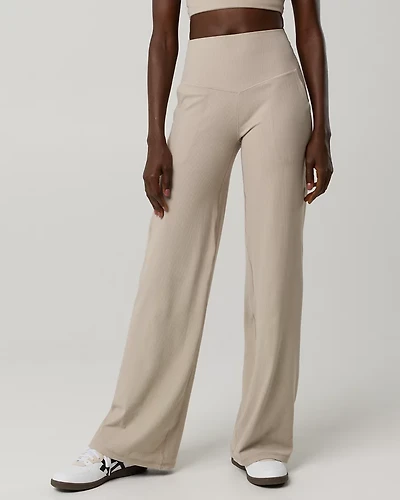 OFFLINE By Aerie Real Me XTRA Ribbed High Waisted Trouser